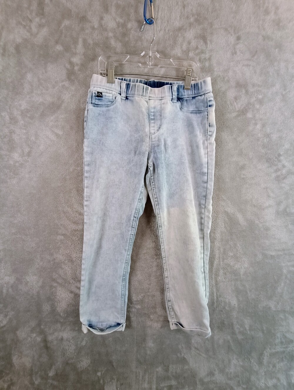 Jordache Girls Cropped Light Blue Jeggings Size 10/12